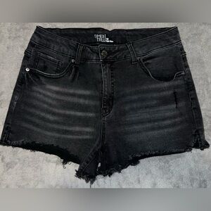 Time and Tru Women's Dark Denim Jean Shorts